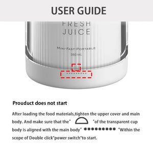 Epiora Blender: No 1 portable blender with wireless charging.